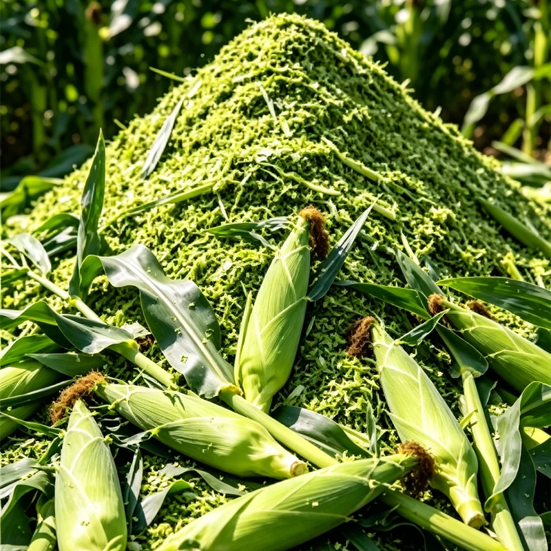 What is whole plant corn silage?
