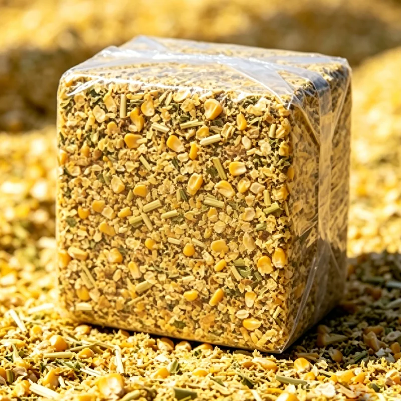 Square Bale Corn Silage